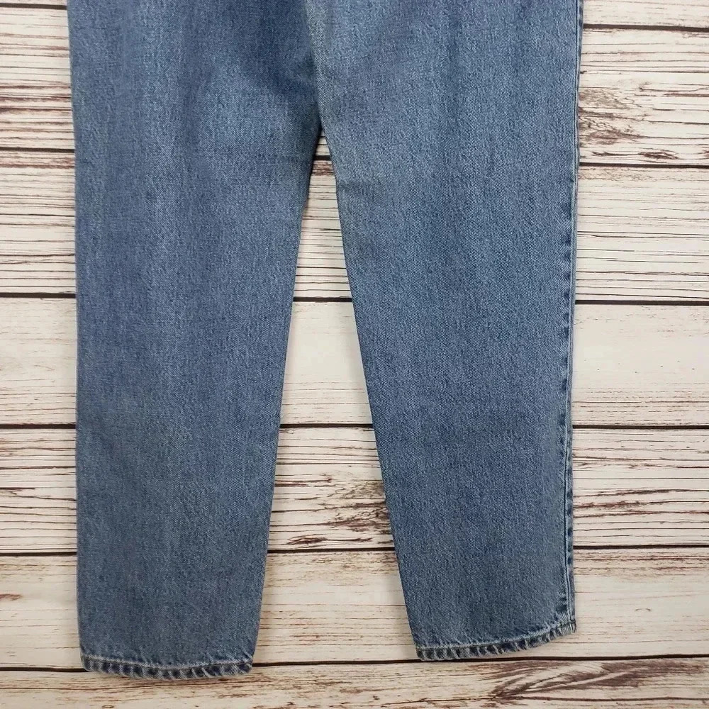 Levi's 12 M/30" Blue Vtg 550 High Rise Mom Jeans - Picture 3 of 12